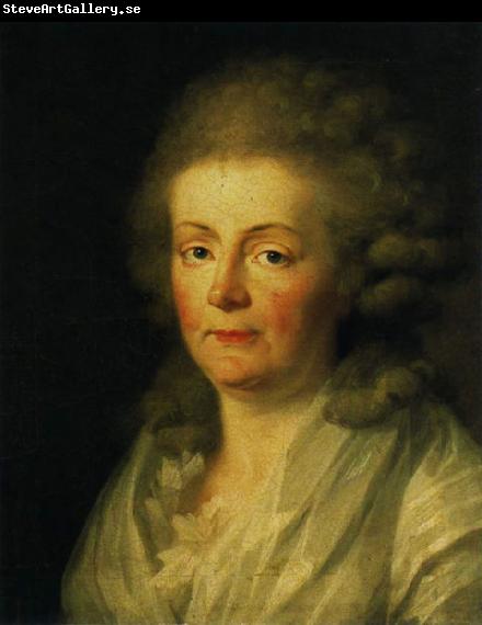 johann friedrich august tischbein Portrait of Anna Amalia of Brunswick olfenbutel